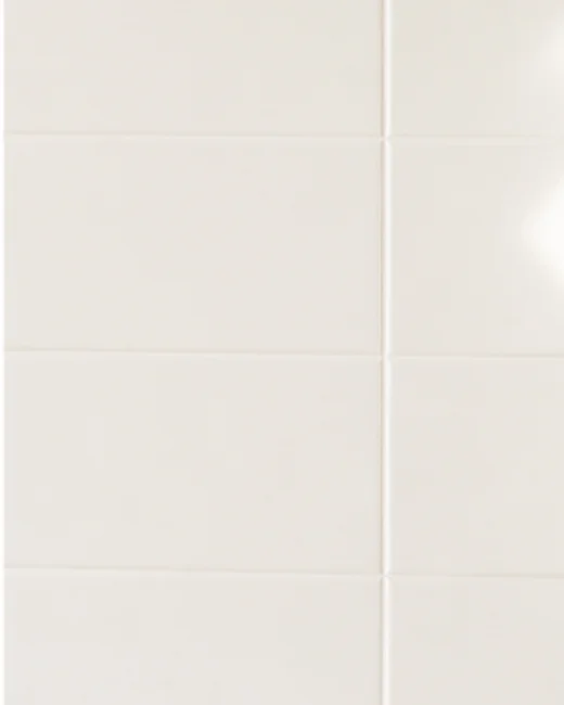 Shower surface after cleaning