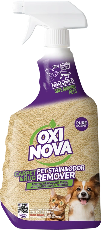 Carpet Pet Stain & Odor & Rug Remover